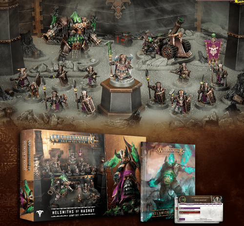The Helsmiths of Hashut: Chaos Dwarfs Return to the Mortal Realms