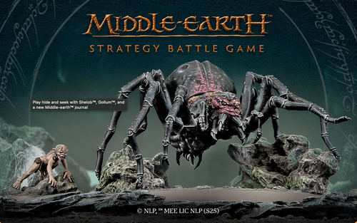 Shelob, Gollum, and a Webbed Frodo Revealed