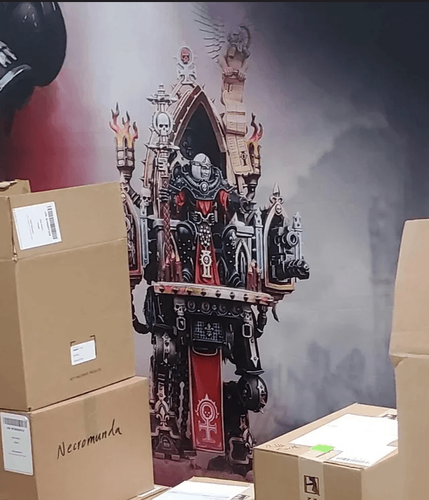 Sisters of Battle Throne-Walker Spotted at Adepticon